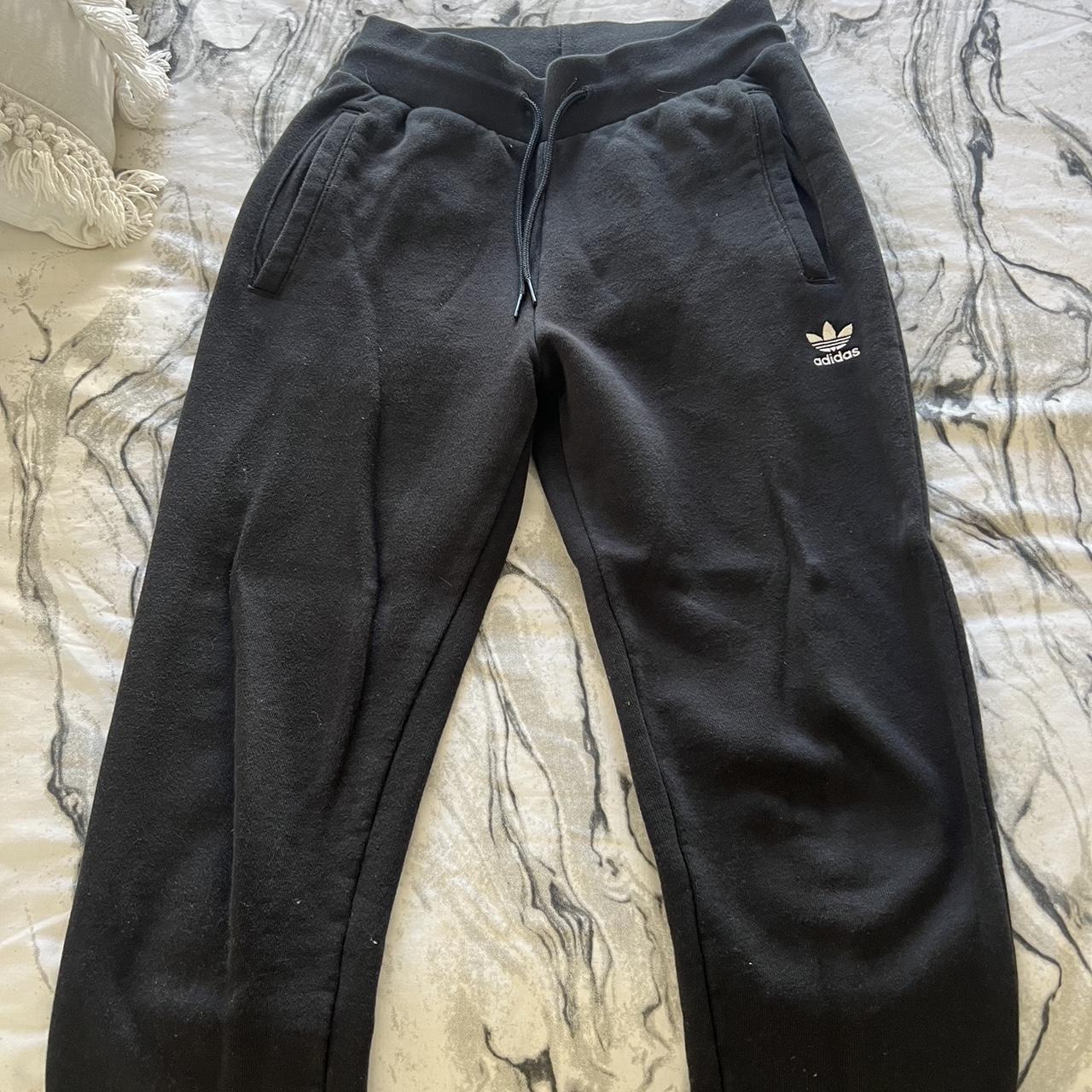 Adidas black joggers / sweatpants Bought from asos,... - Depop