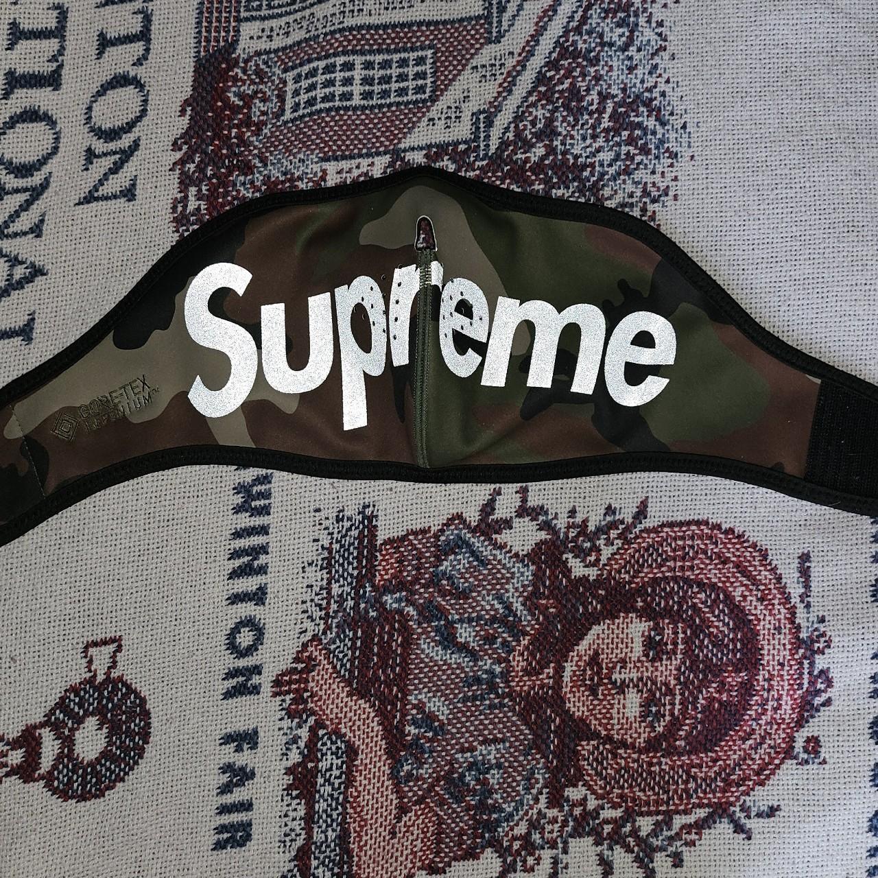 2024 Supreme goretex camo windstopper face mask - Depop