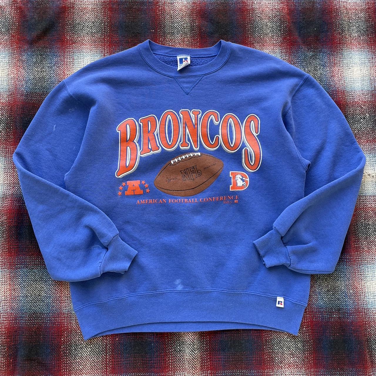 Broncos Women XL NFL Team Apparel Hoodie #nfl - Depop