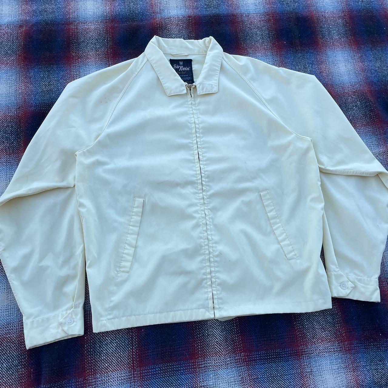 60s Harrington Style Sir Rain By Sir Jac Cropped... - Depop