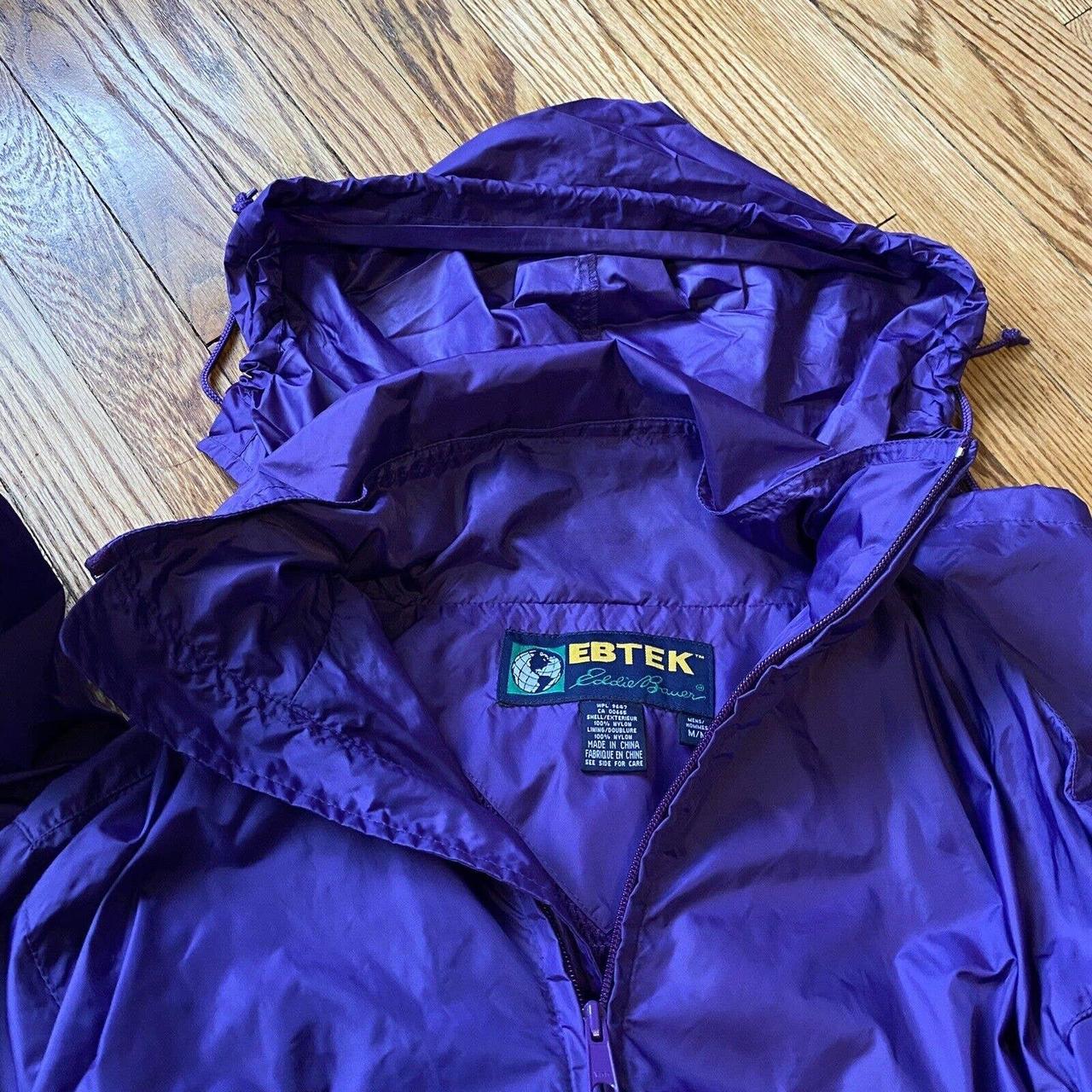 Eddie Bauer EBTrek Vintage Men Winter Jacket Purple buy Black Size Large