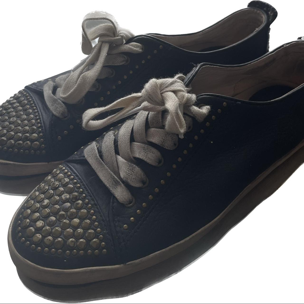 Frye studded sneakers hotsell
