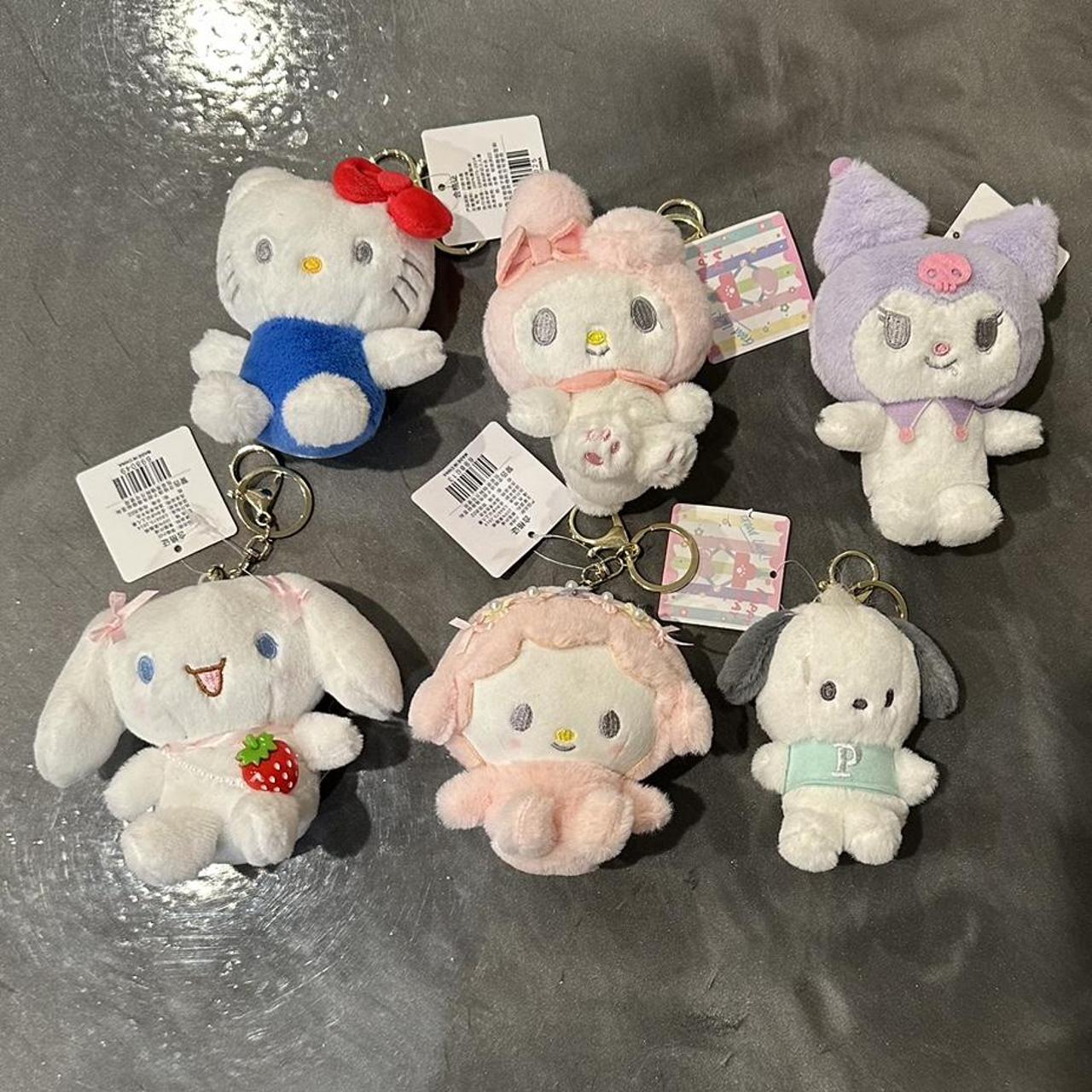 sanrio plush keychain’s $11 dollars each -... - Depop