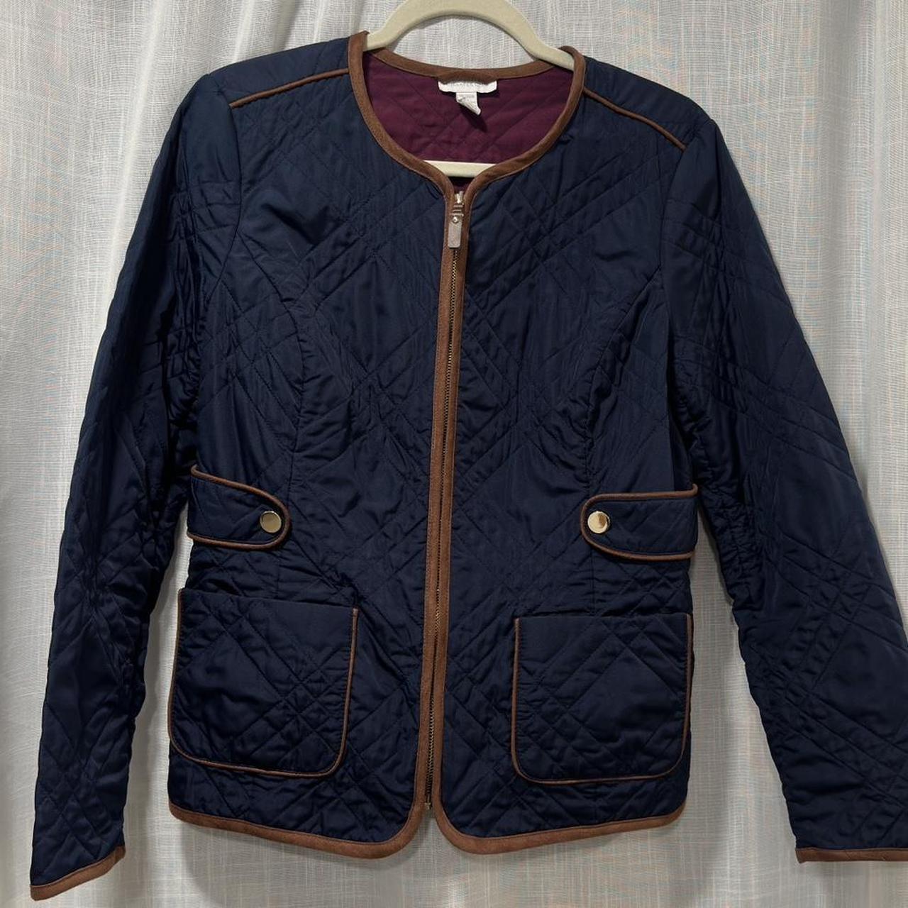 Charter club clearance quilted jacket