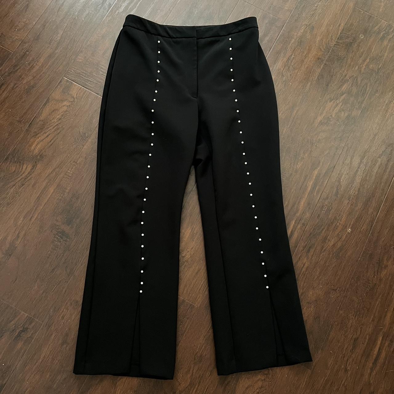 Pearl pants hot sale zara