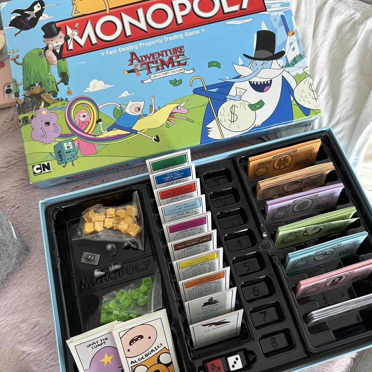 Adventure Time Collector's Edition Monopoly hot in excellent condition