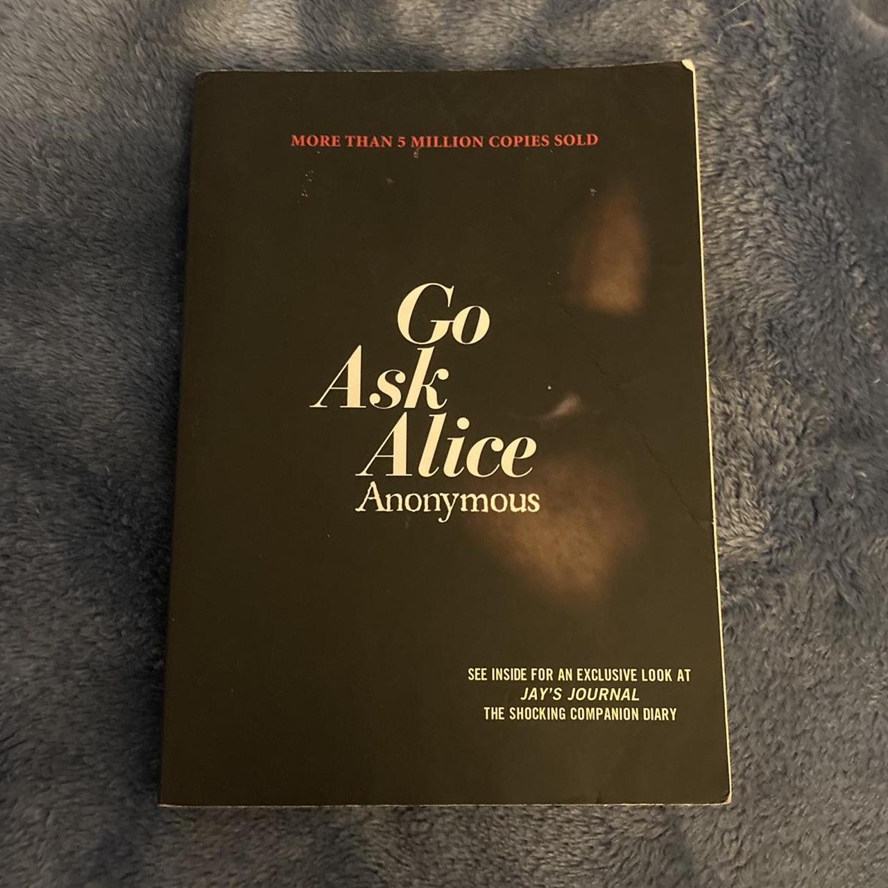 Go Ask Alice book Pages in great condition. Outside... Depop