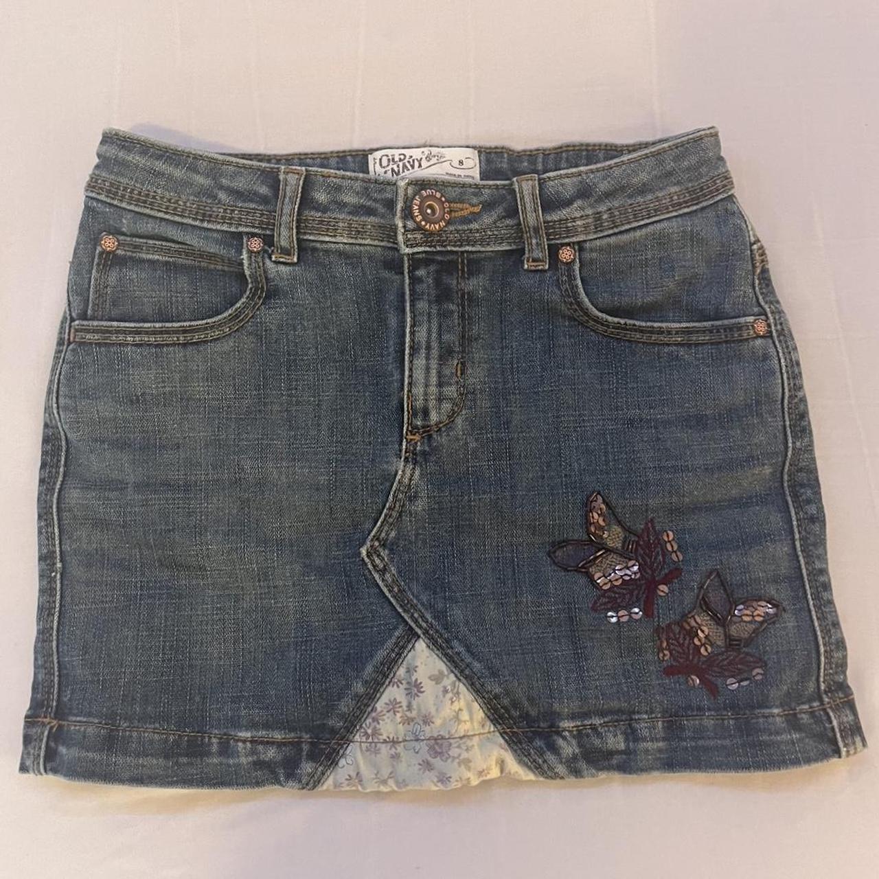 The cutest old navy mini jean skirt •dm for... - Depop