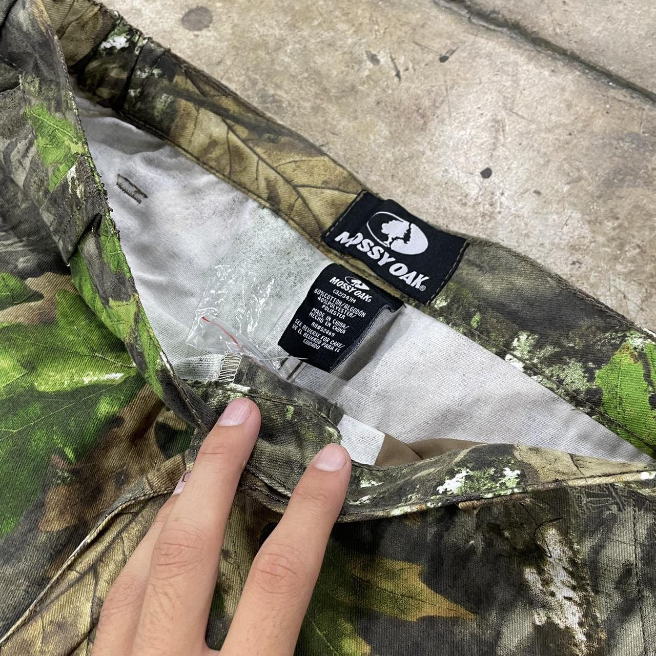 Mossy oak camo scent-factor hunting pants. 100% - Depop