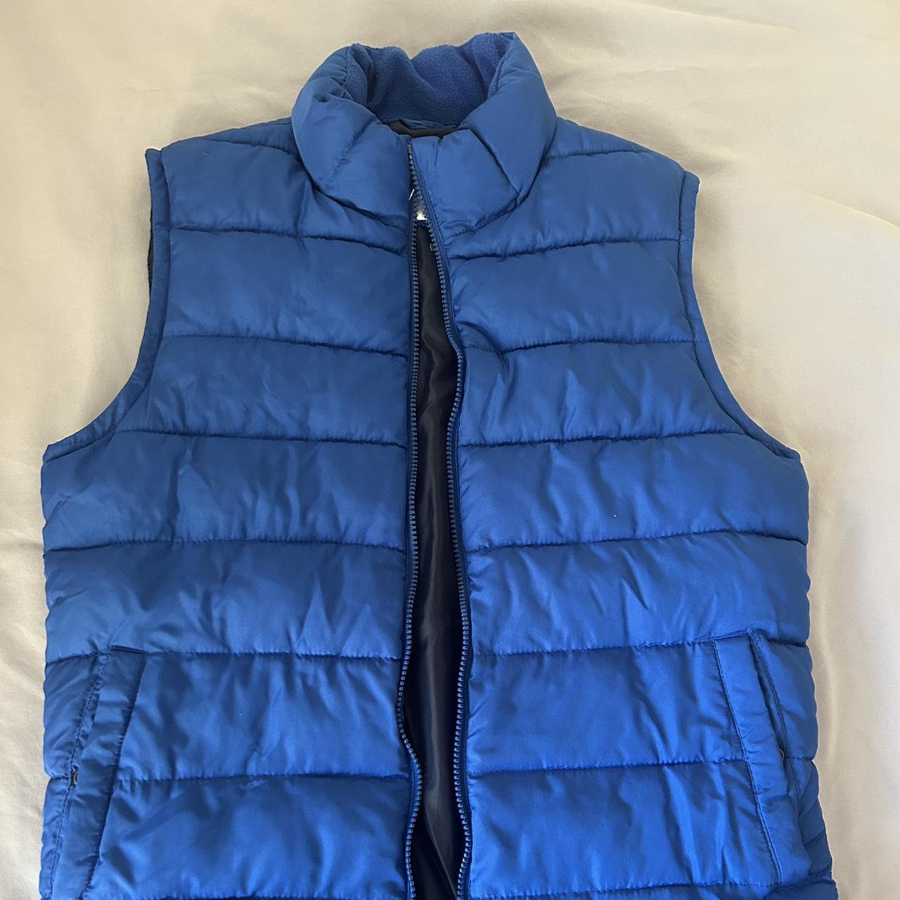 Royal blue sale puffer vest