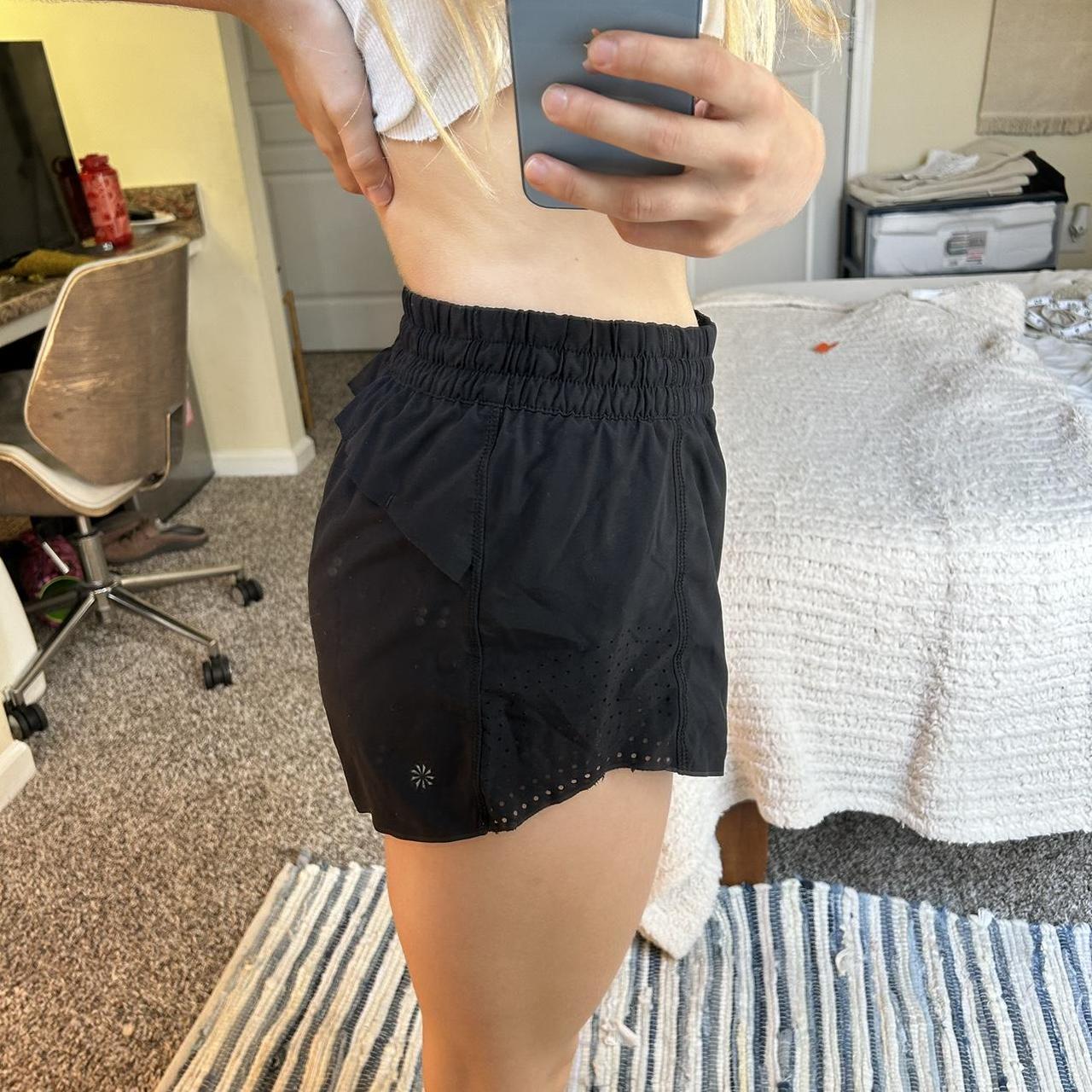 athleta floral shorts