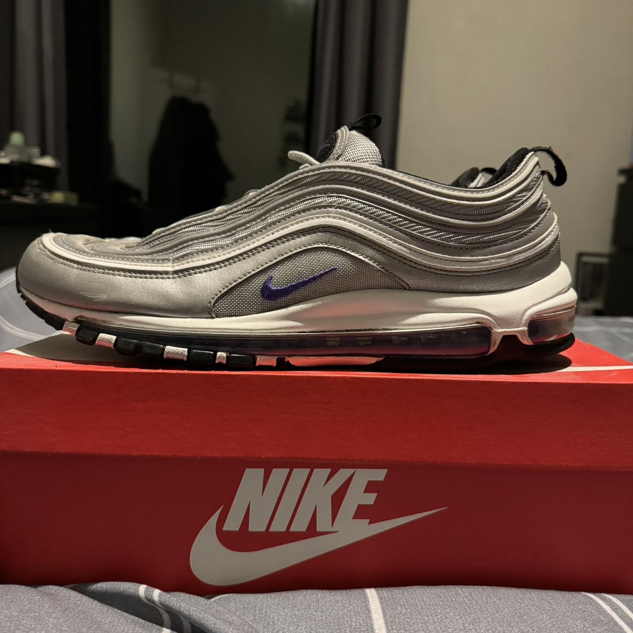 nike 97 purple and black