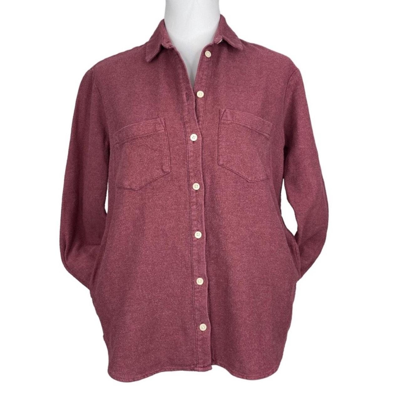 Soft Wool Flannel Classic Collar Shirt