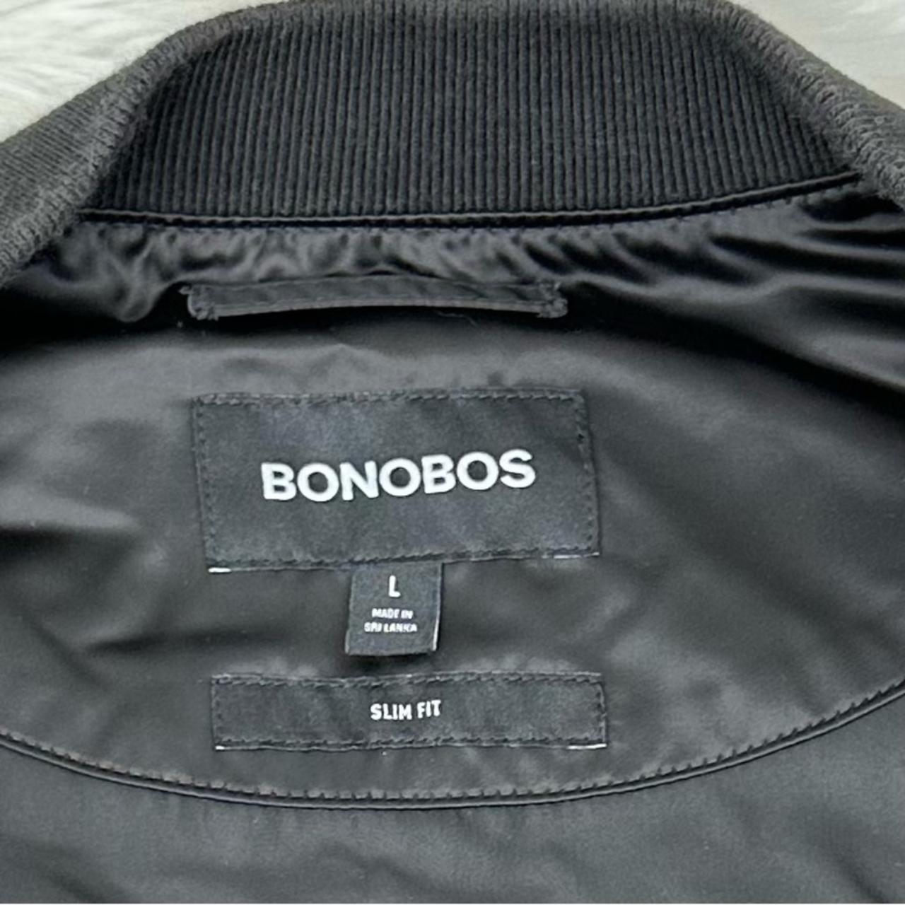 Bonobos slim fit discount moto bomber jacket