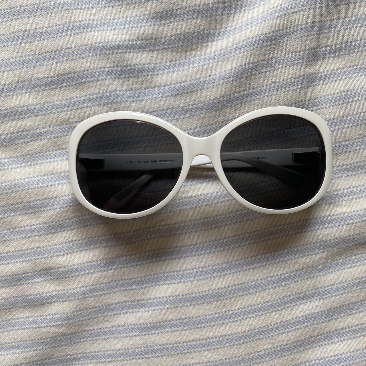 cutest white 2000s sunnies! msg to bundle sunnies... - Depop