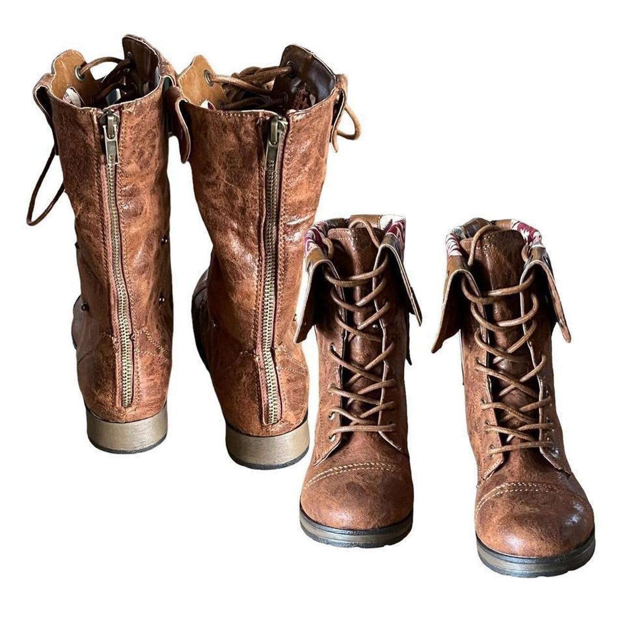 combat boots without laces