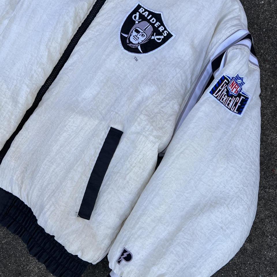 Oakland Raiders Pro Player Reversible Fleece/Nylon - Depop