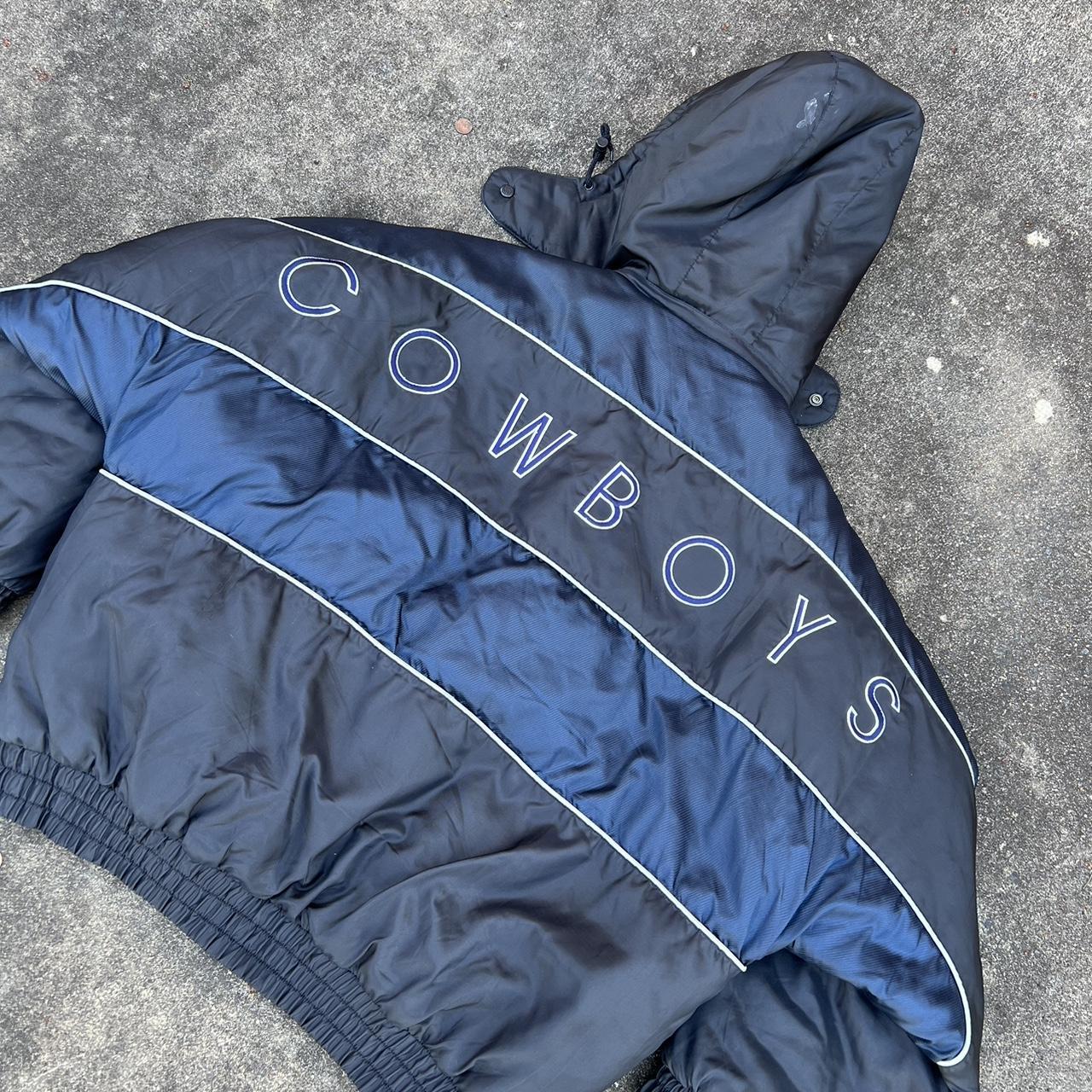 Vintage 90s reversible NFL Dallas Cowboys jacket - Depop