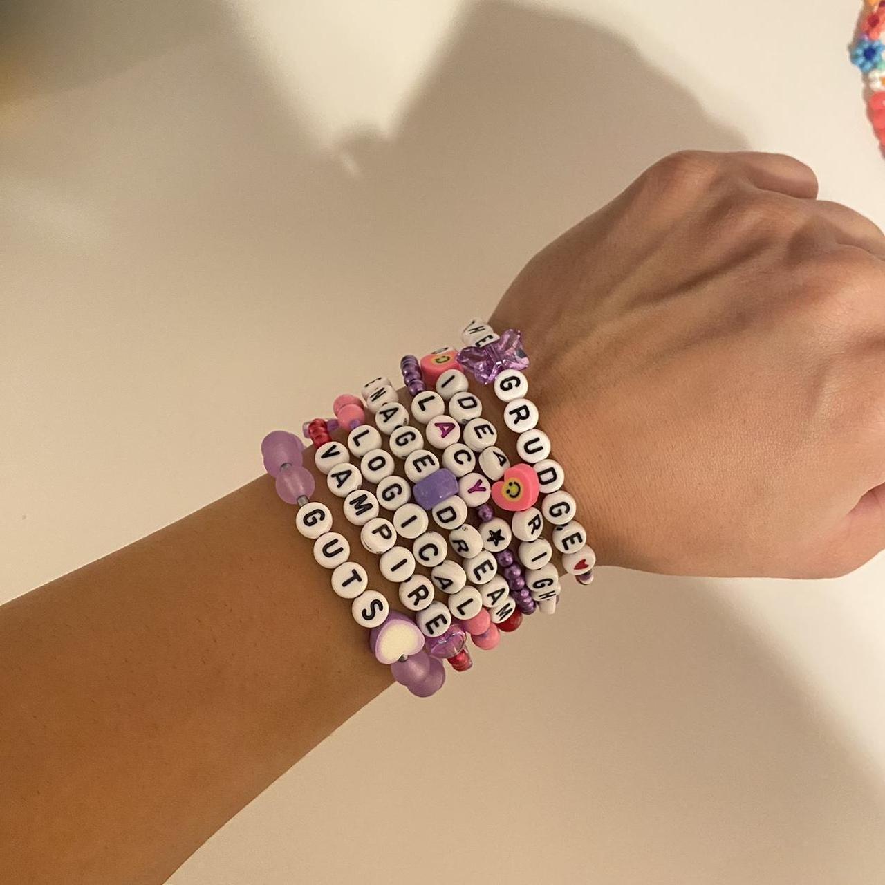Olivia Rodrigo GUTS Lacy Bracelet 🤍 This was made - Depop
