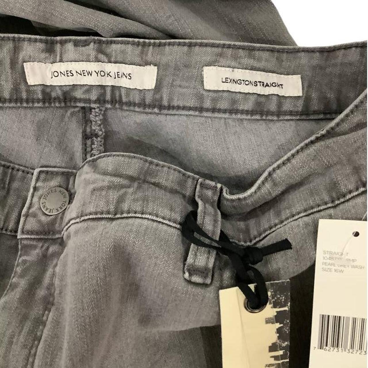 jones new york lexington straight jeans secret slimming features