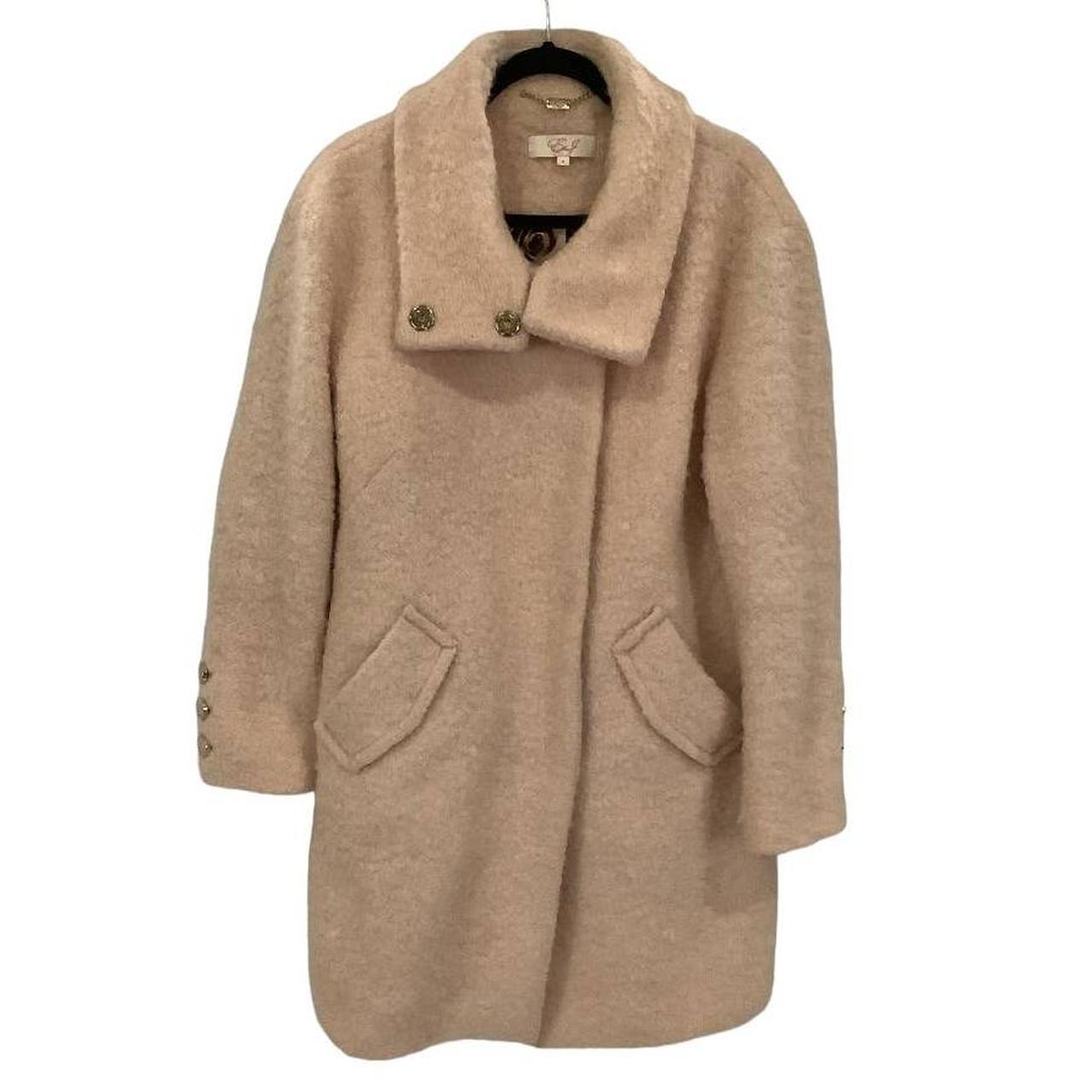 Eliza j pink coat best sale