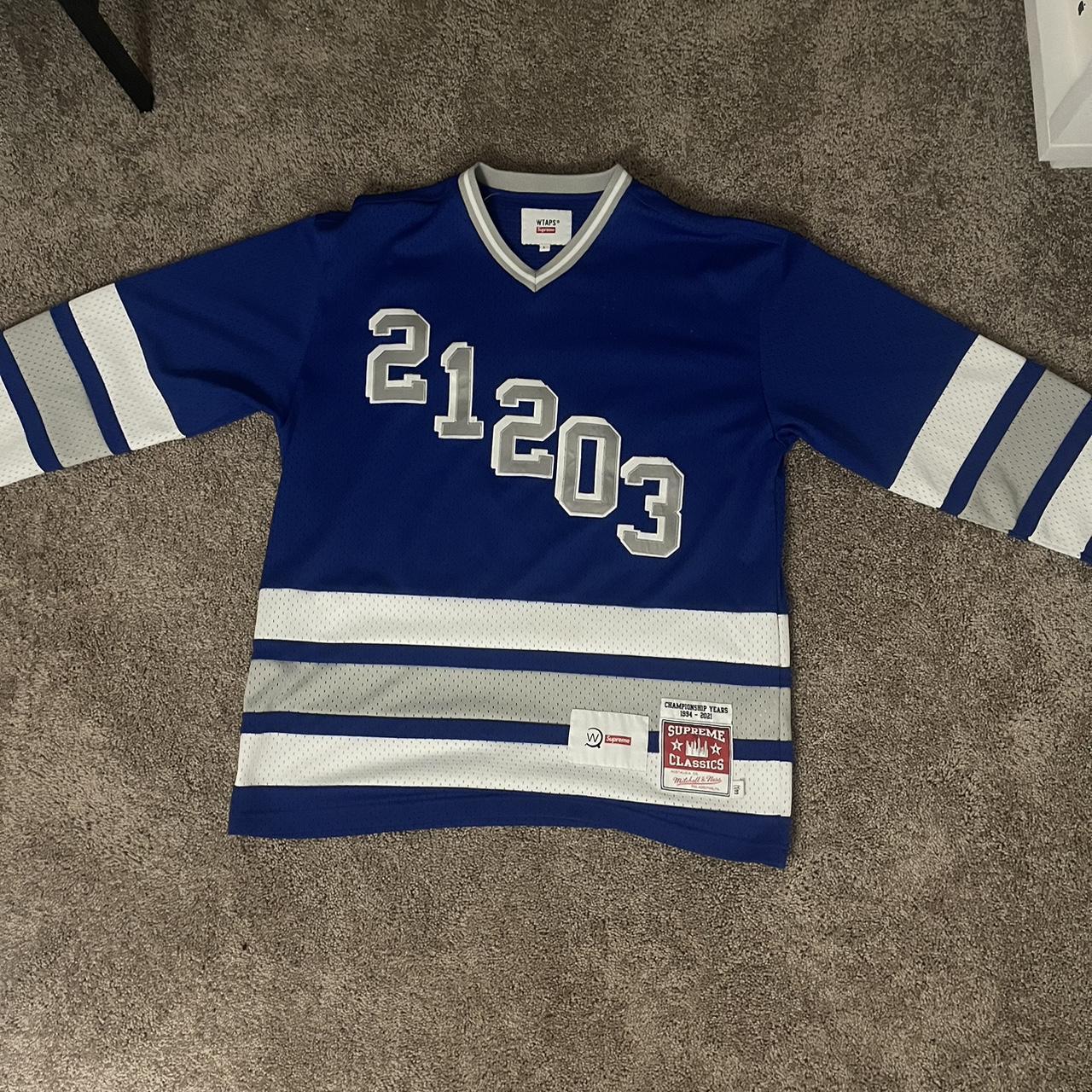 supreme WTAPS Michel Ness hockey Jersey Supreme Mitchell & Ness