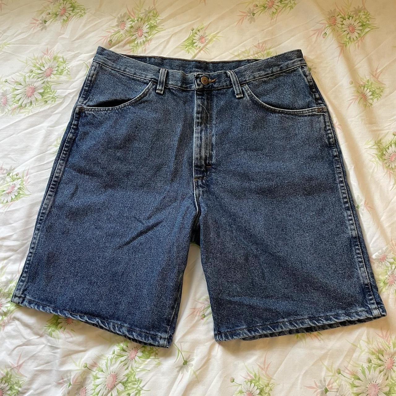 Men's Blue and Navy Shorts | Depop