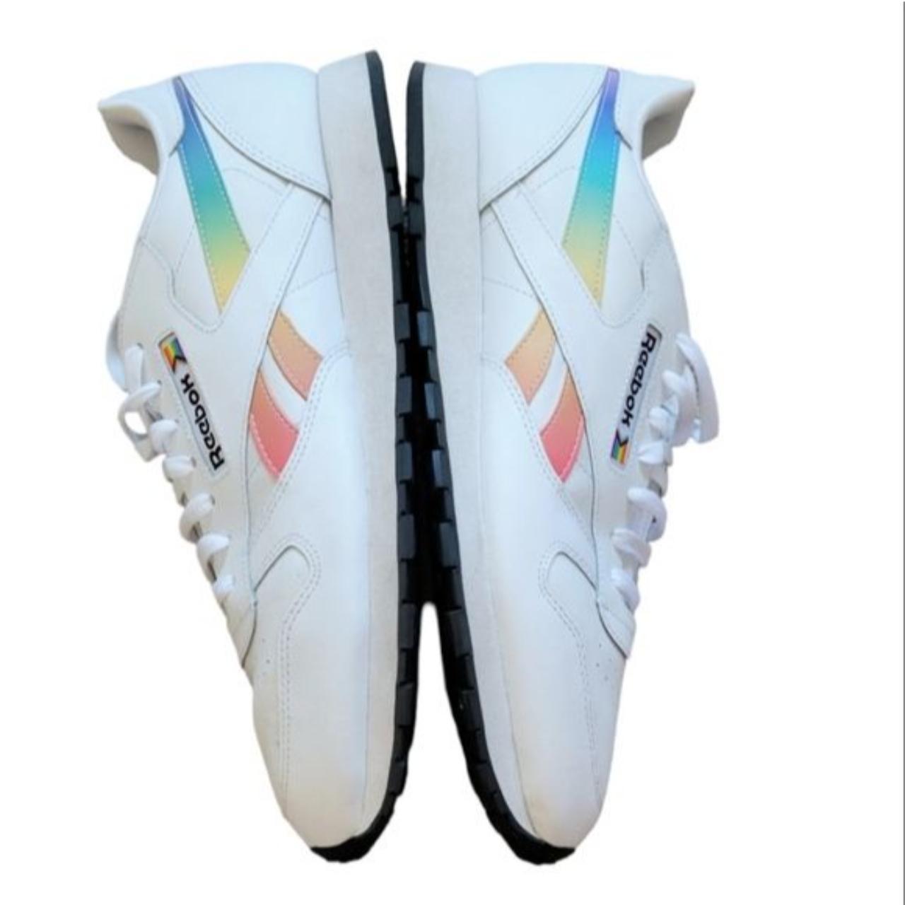 classic leather Reebok sneakers Depop pride... with 