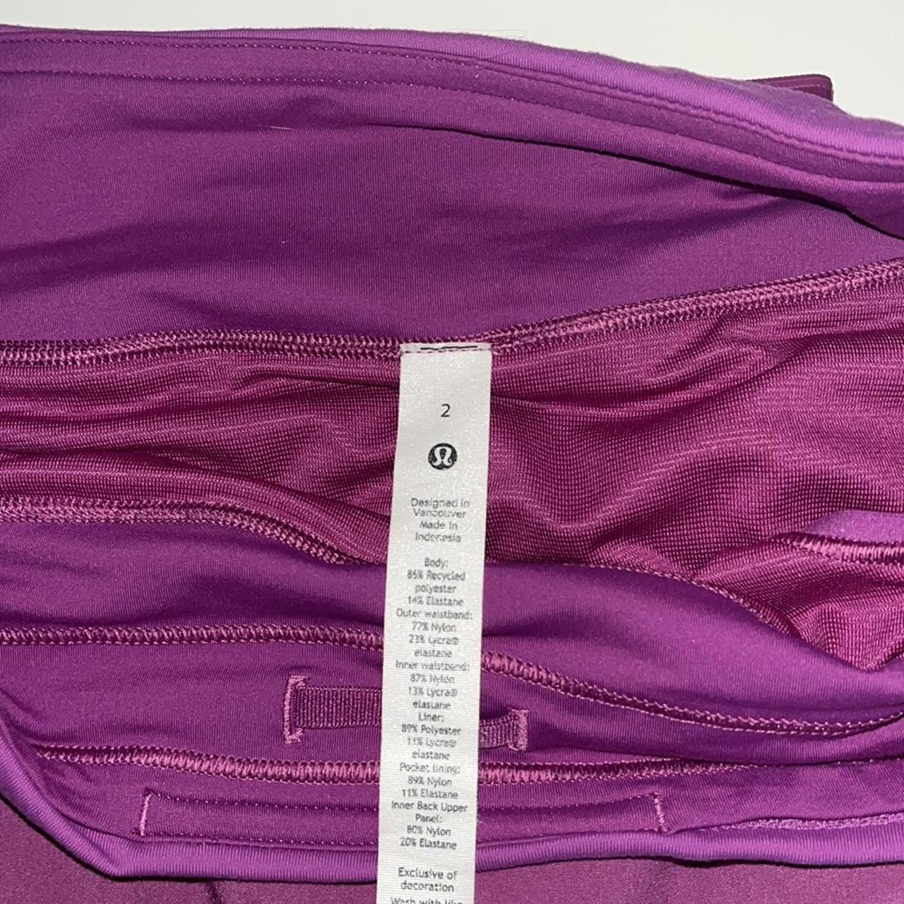 Lululemon Women's Purple Shorts Depop