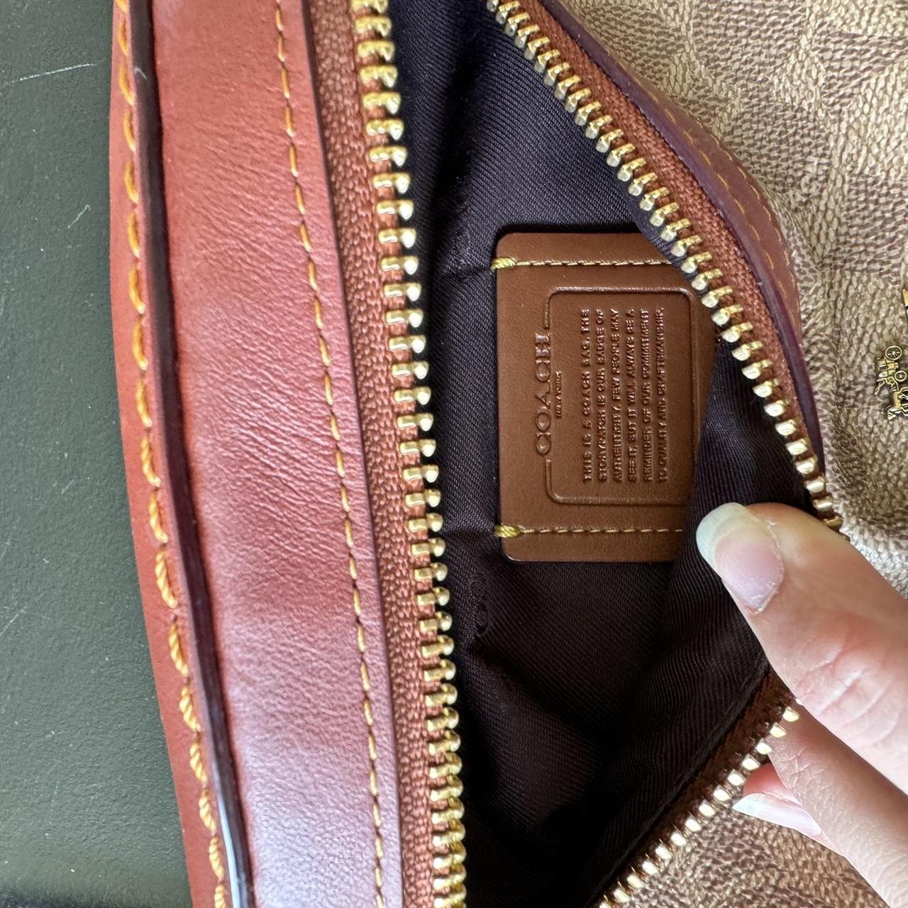 authentic coach belt bag