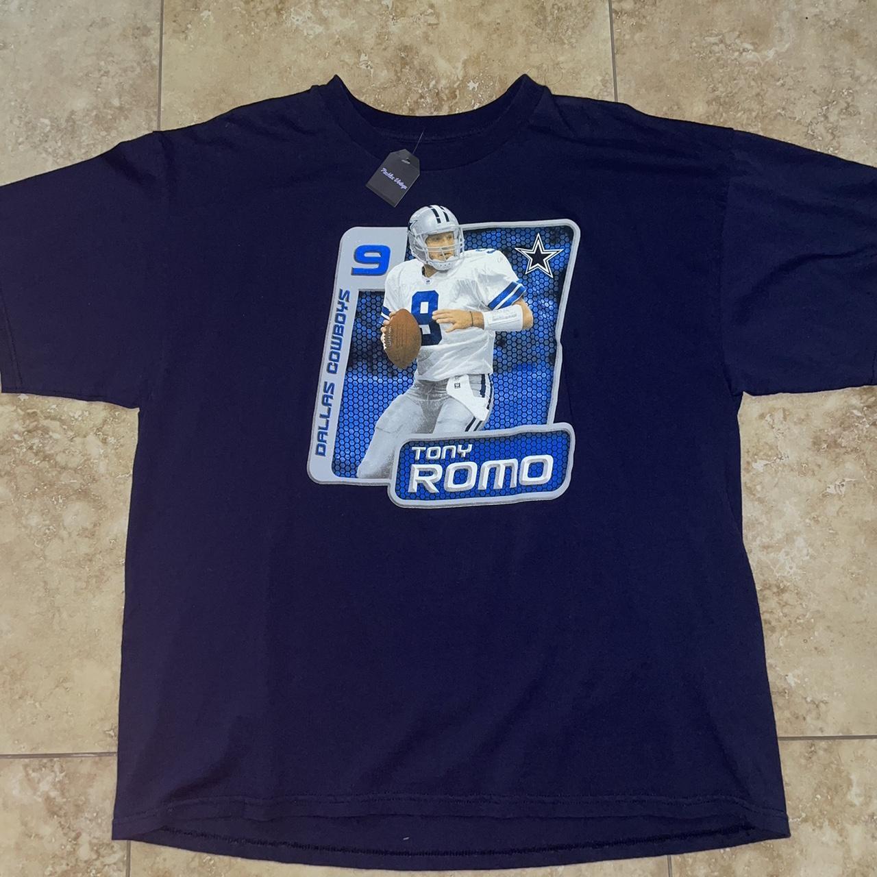 Dallas Cowboys Tony Romo Football T Shirt Size: XL - Depop