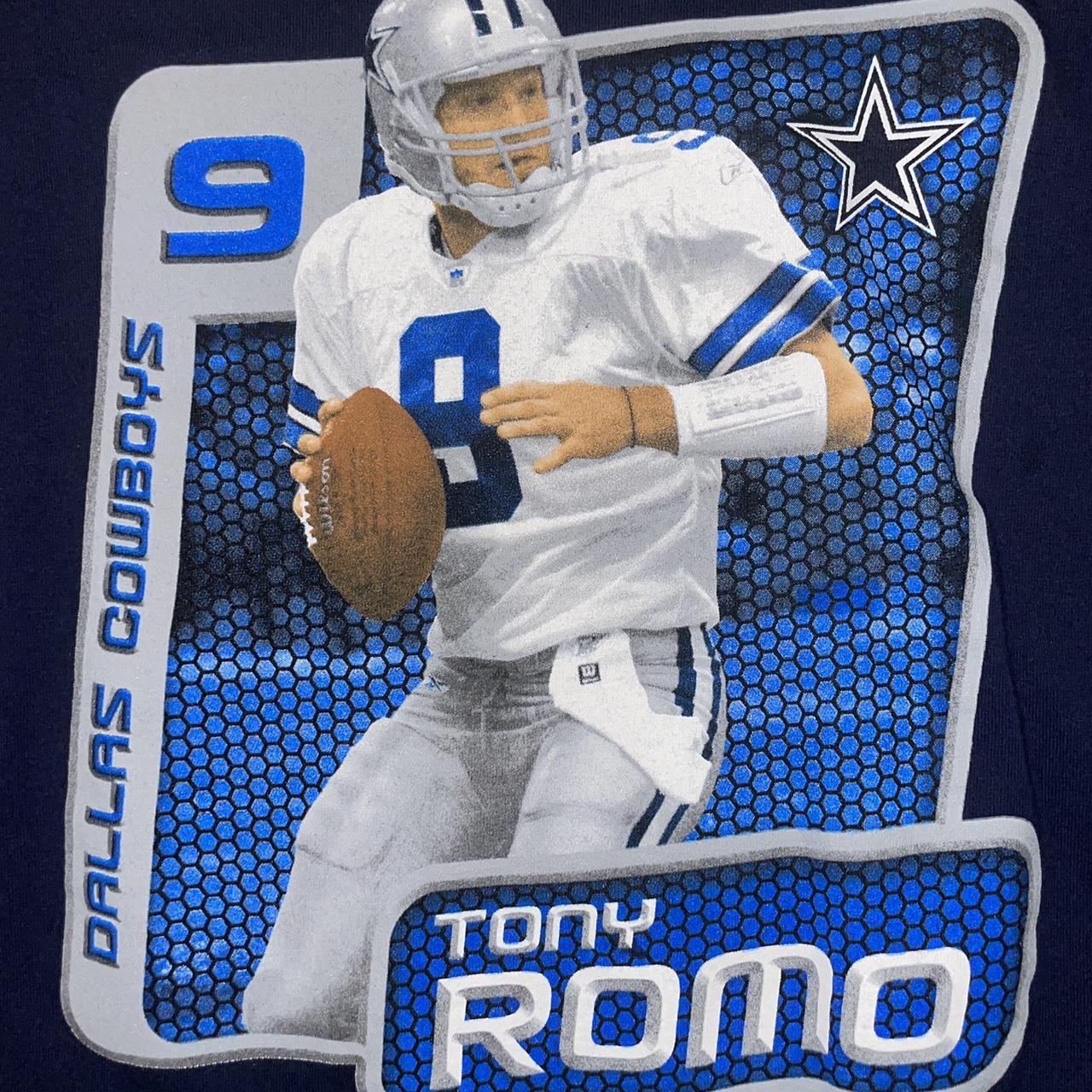 Dallas Cowboys Tony Romo Football T Shirt Size: XL - Depop