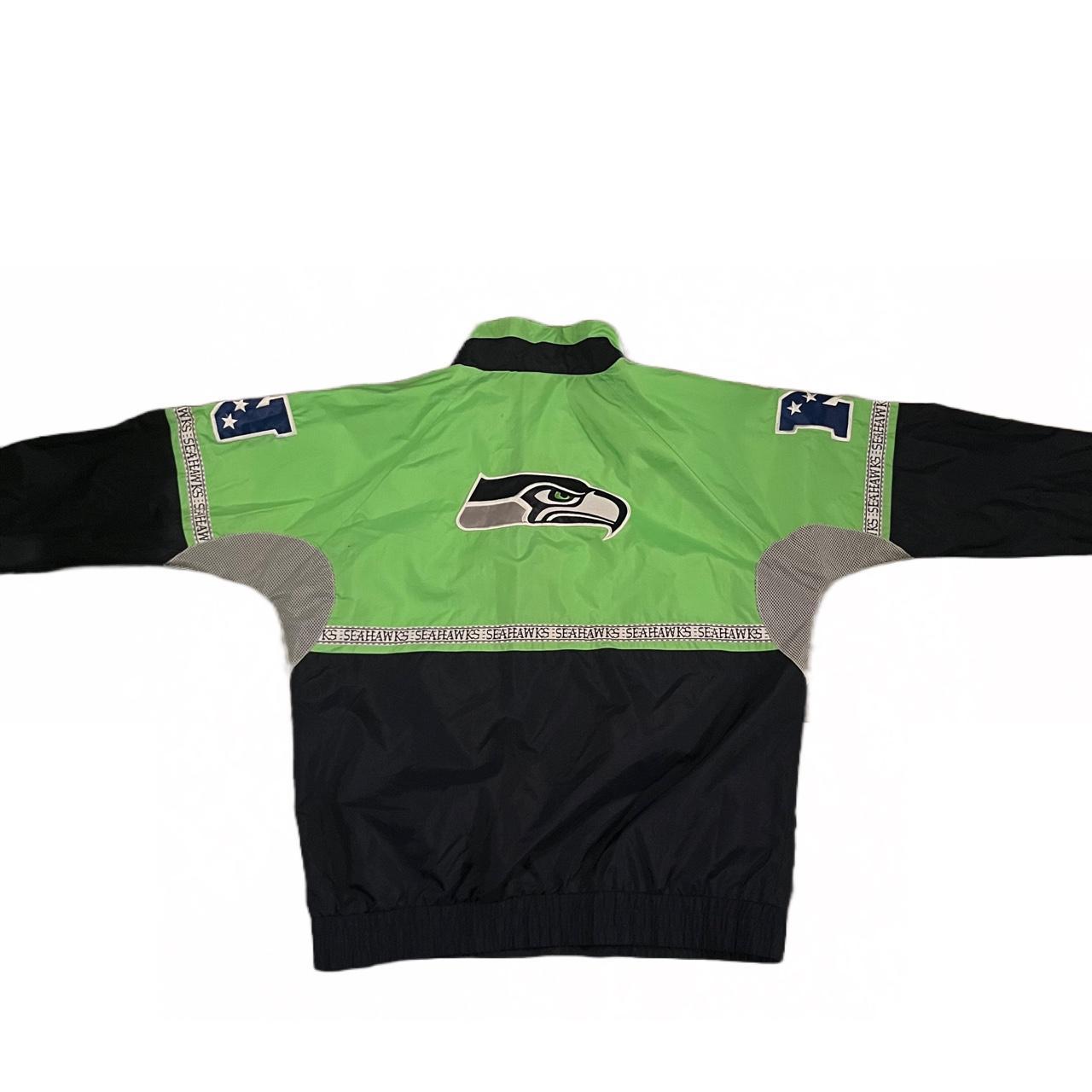 Seahawks Starter Jacket Size mens M Great - Depop