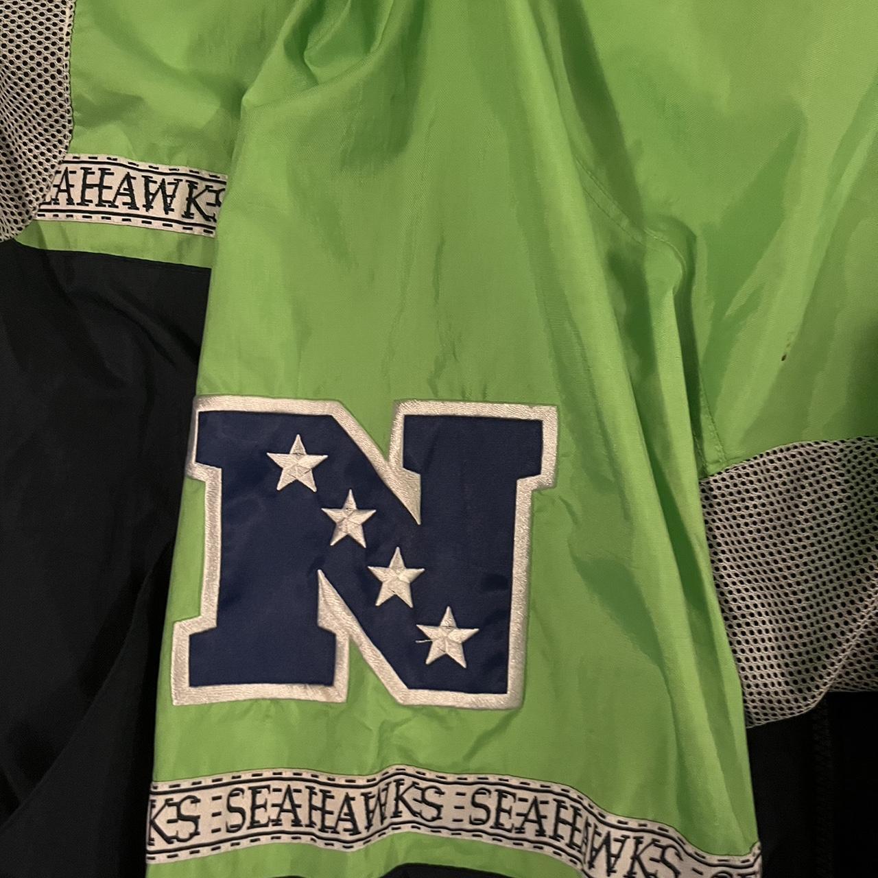 Vintage Seattle Seahawks Starter jacket. Jacket is - Depop