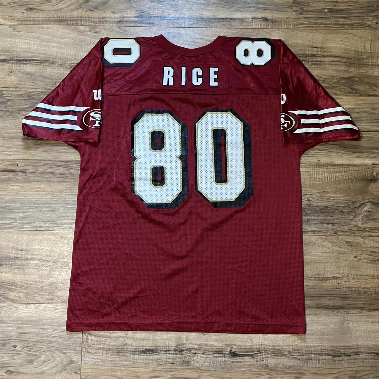 JERRY RICE SAN FRANCISCO 49ERS VINTAGE 1990'S WILSON