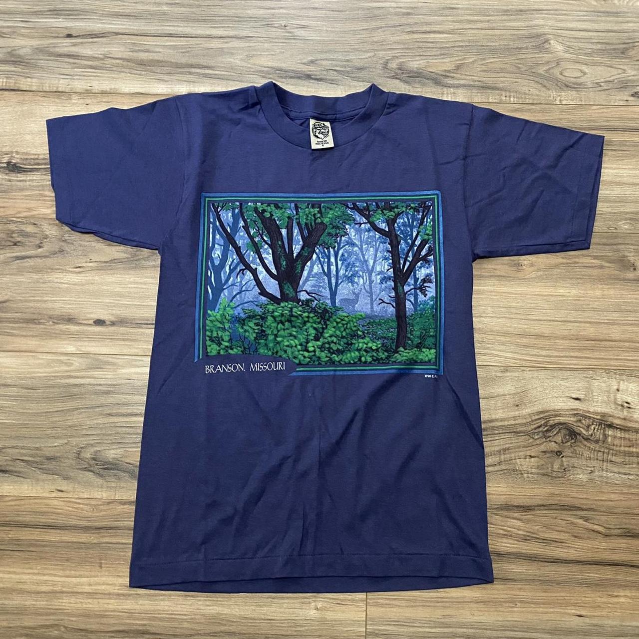 1998 Branson Missouri Nature Scenery Tee Shirt Size... - Depop