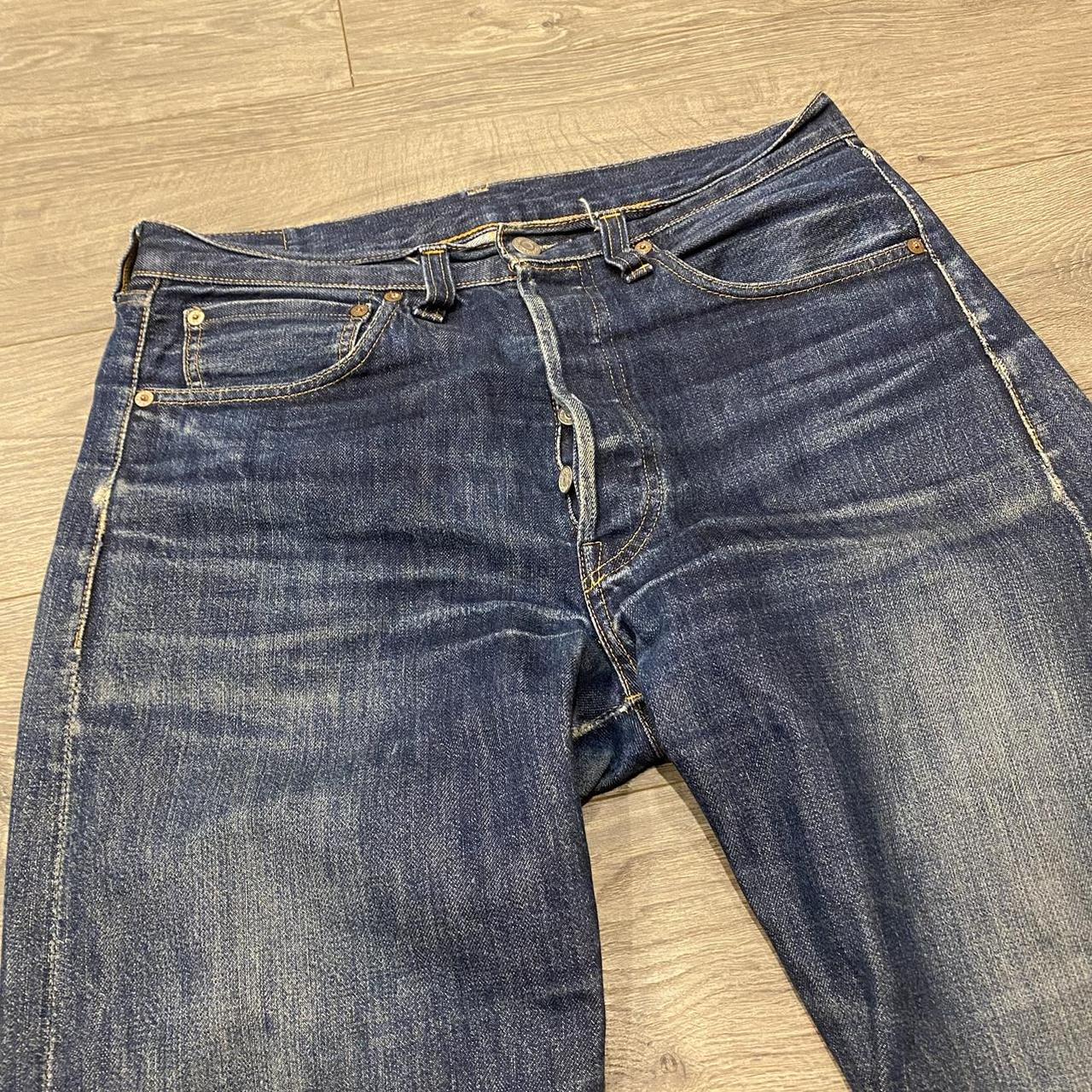 Levis Vintage Clothing LVC 501xx Retro Selvedge - Depop