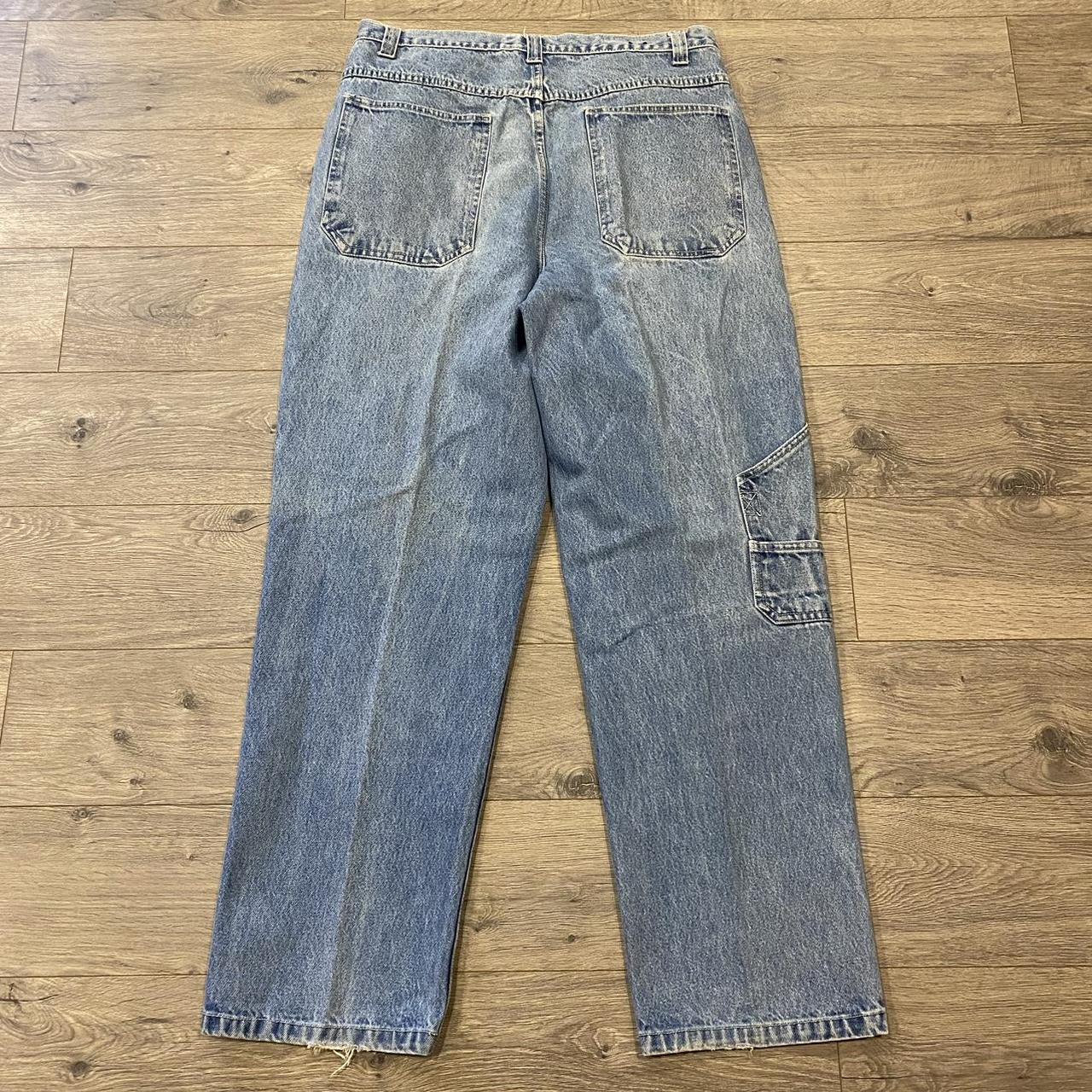 Rue 21 Men's Blue and White Jeans | Depop