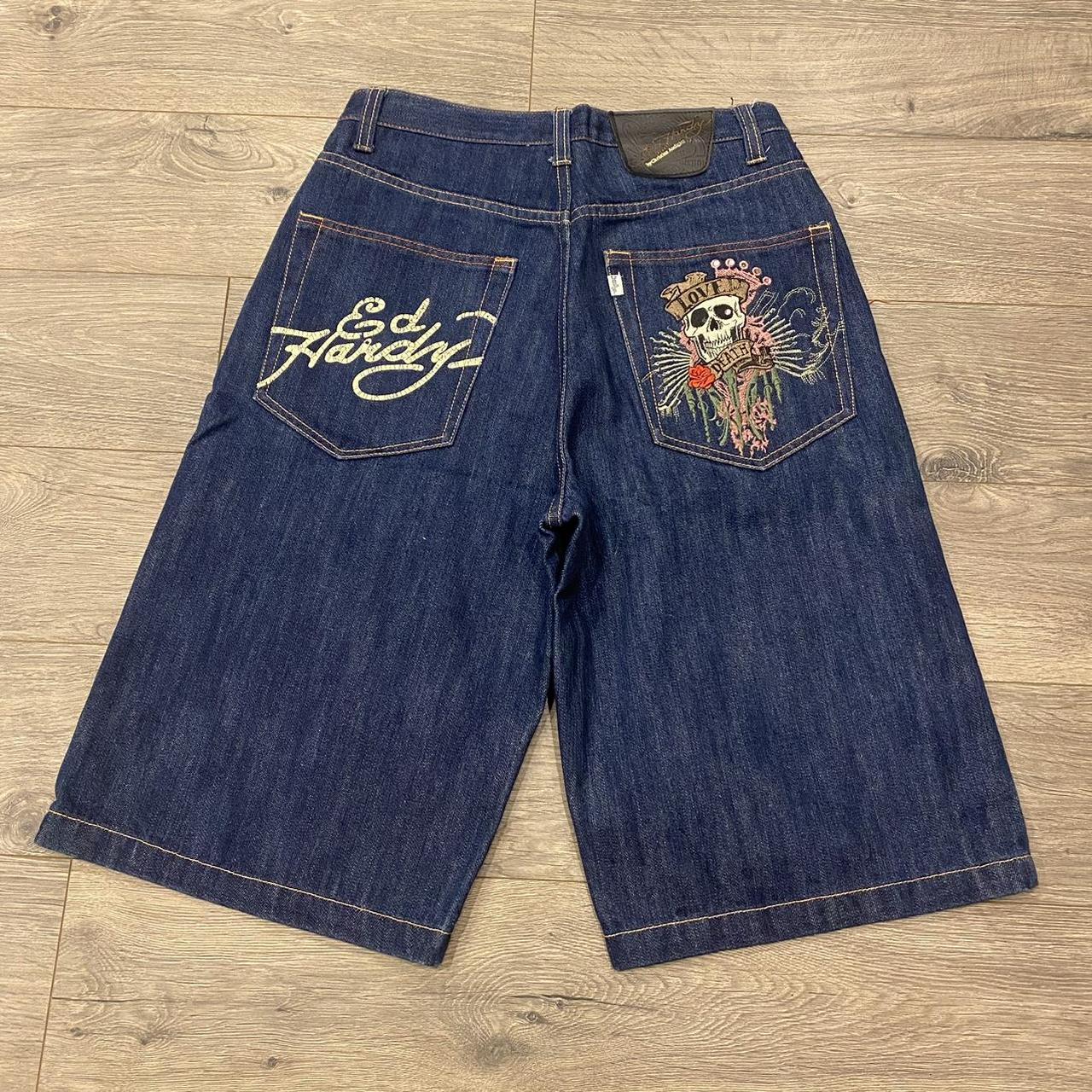 Ed Hardy Men's multi Shorts | Depop