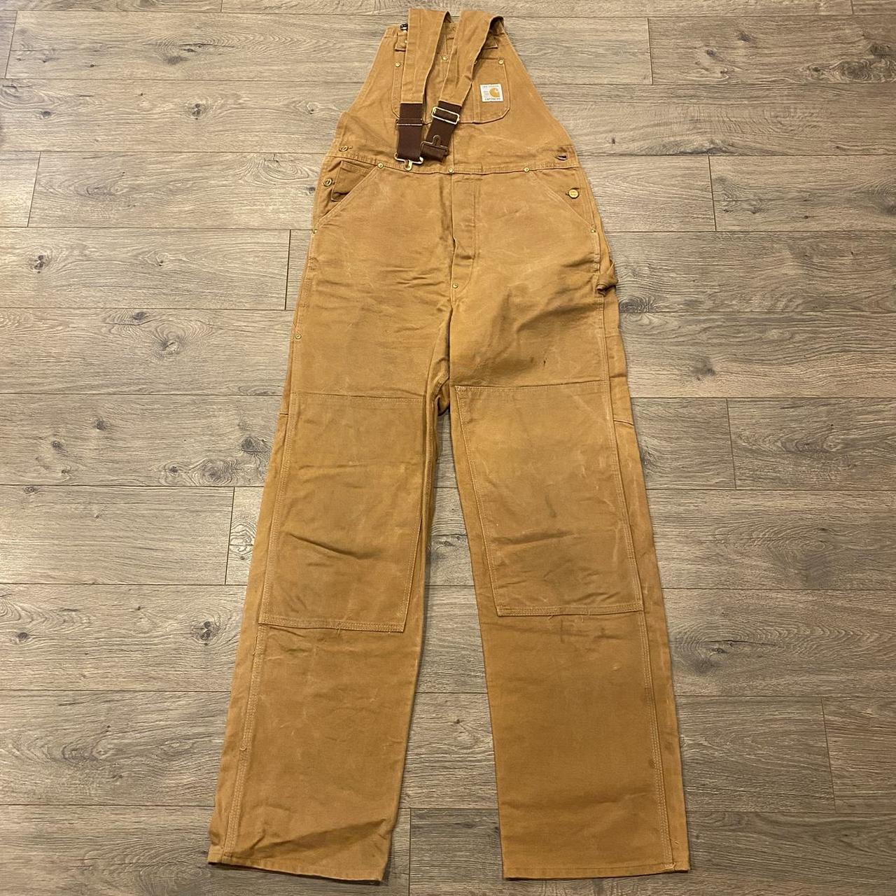 1989 Carhartt 100 Year Double Knee Overalls Size...