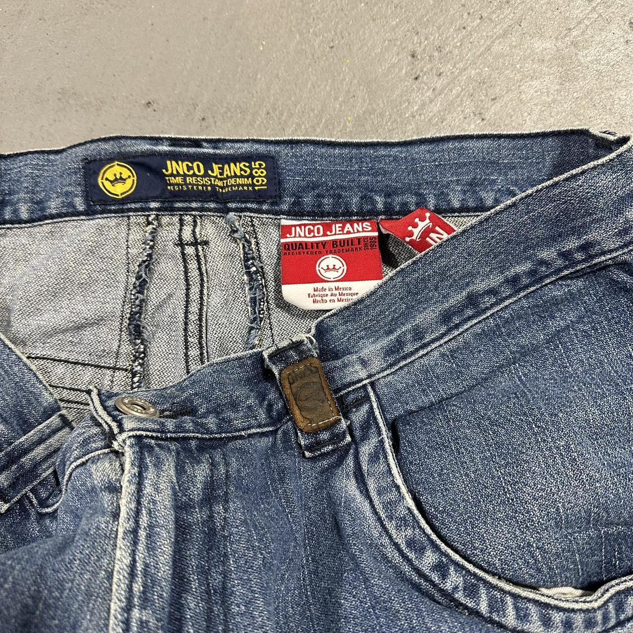 y2k JNCO Jeans Urbanomiks Kangaroo Pocket Baggy... - Depop