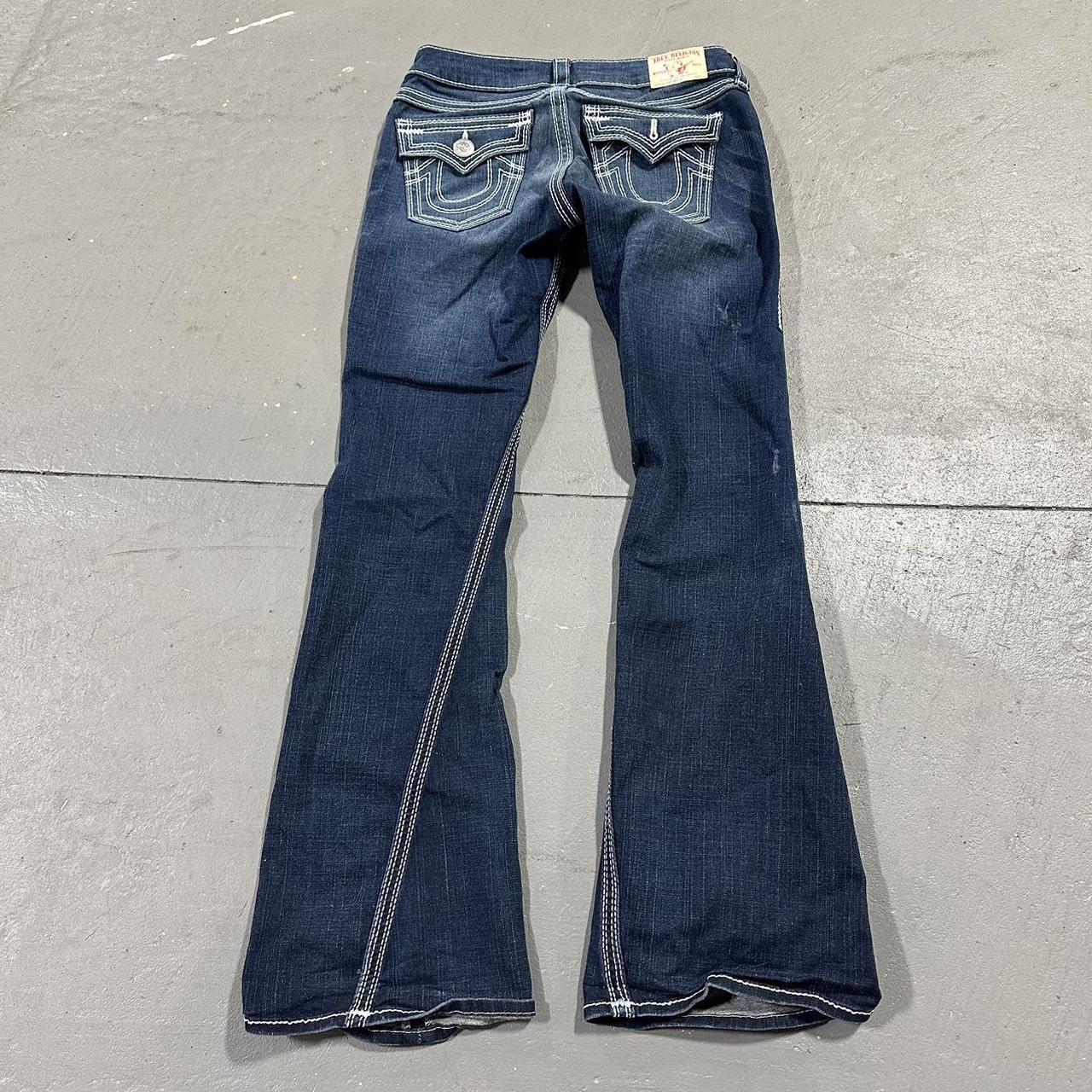 True Religion Joey Big QT Flared Jeans Size | Depop