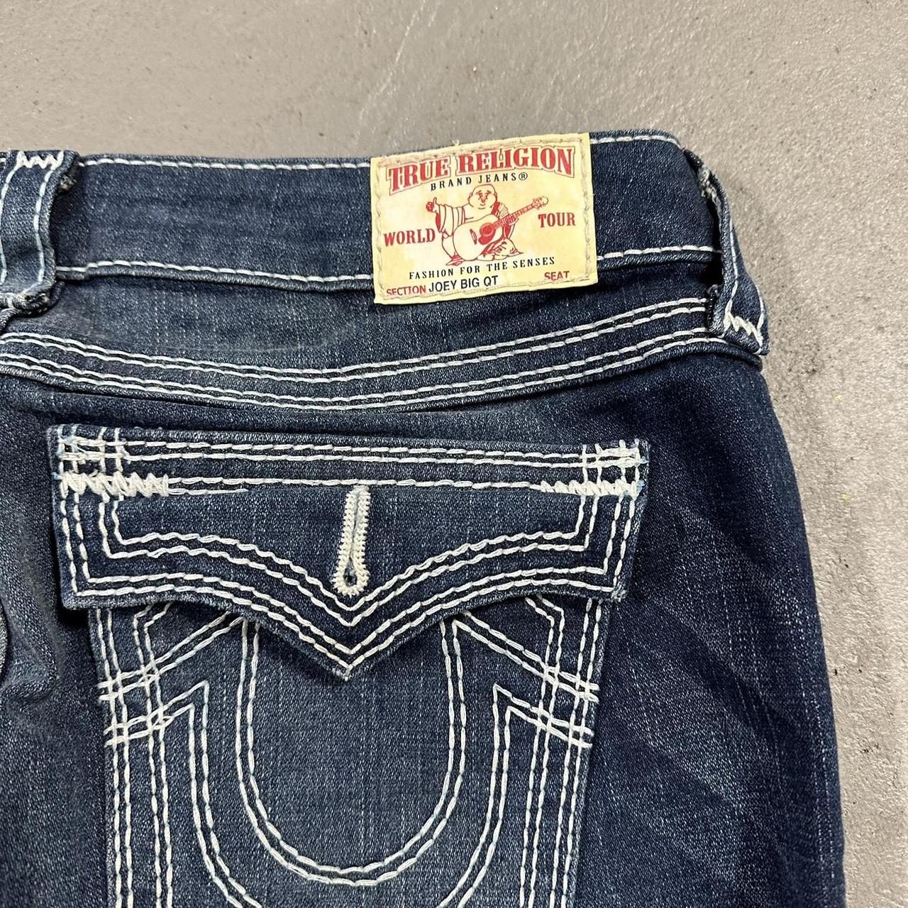 True Religion Joey Big QT Flared Jeans Size | Depop