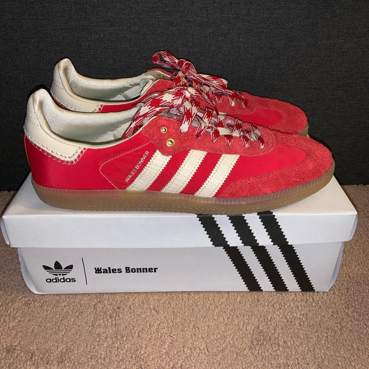 adidas Wales Bonner sambas “Collegiate Orange”... - Depop