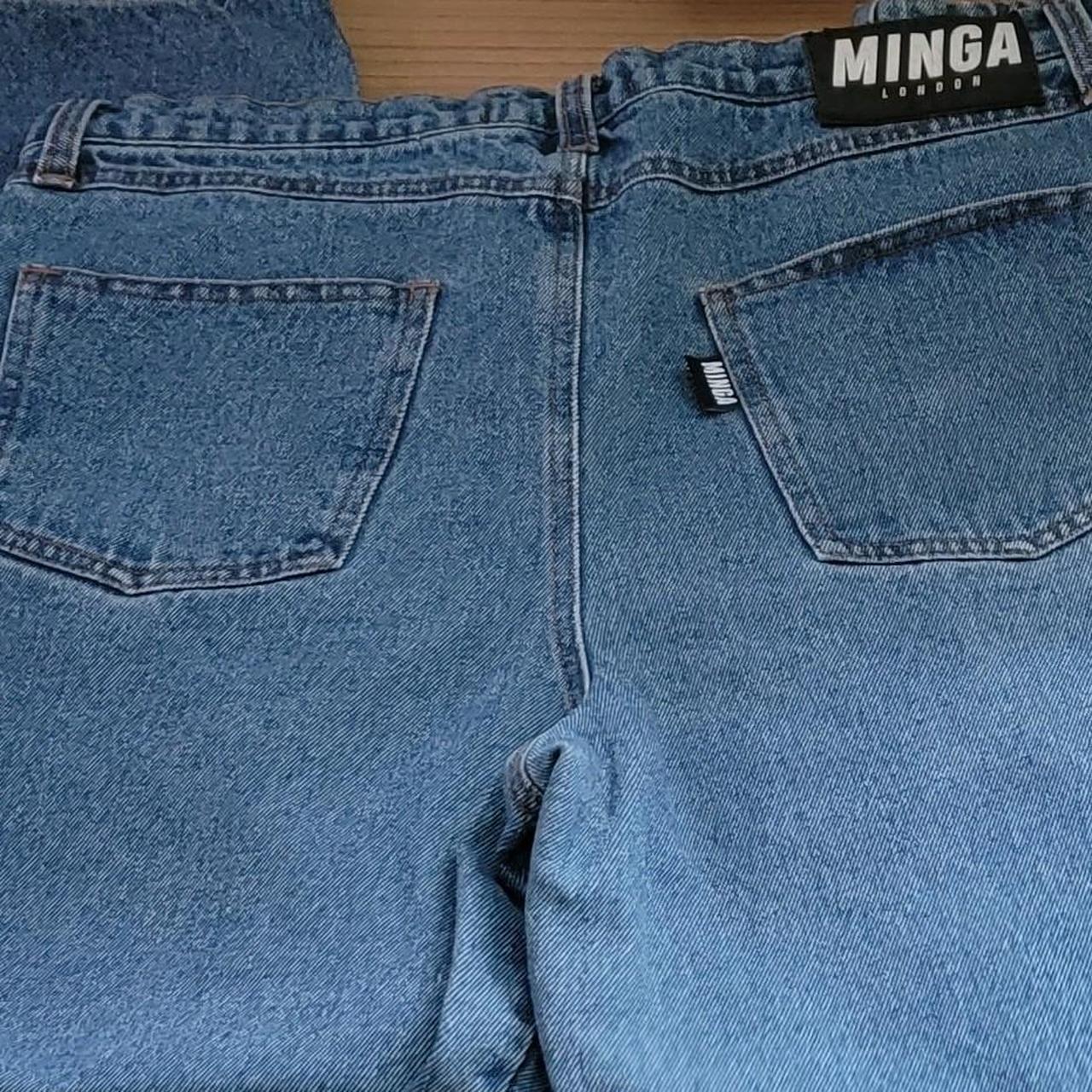 Minga London Women's Blue Jeans | Depop
