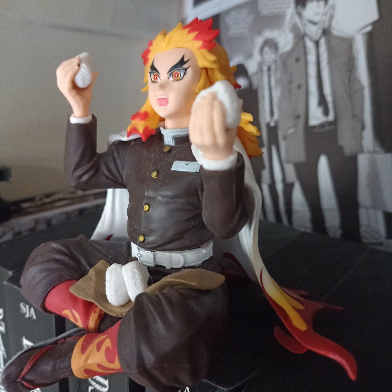 Demon Slayer Kyojuro Rengoku Onigiri Sitting - Depop