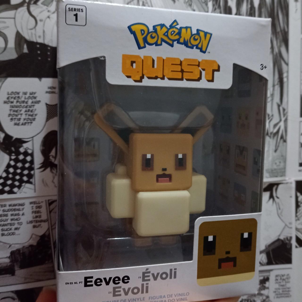 Pokemon Quest Eevee Evoli Vinyl Figure Series 1