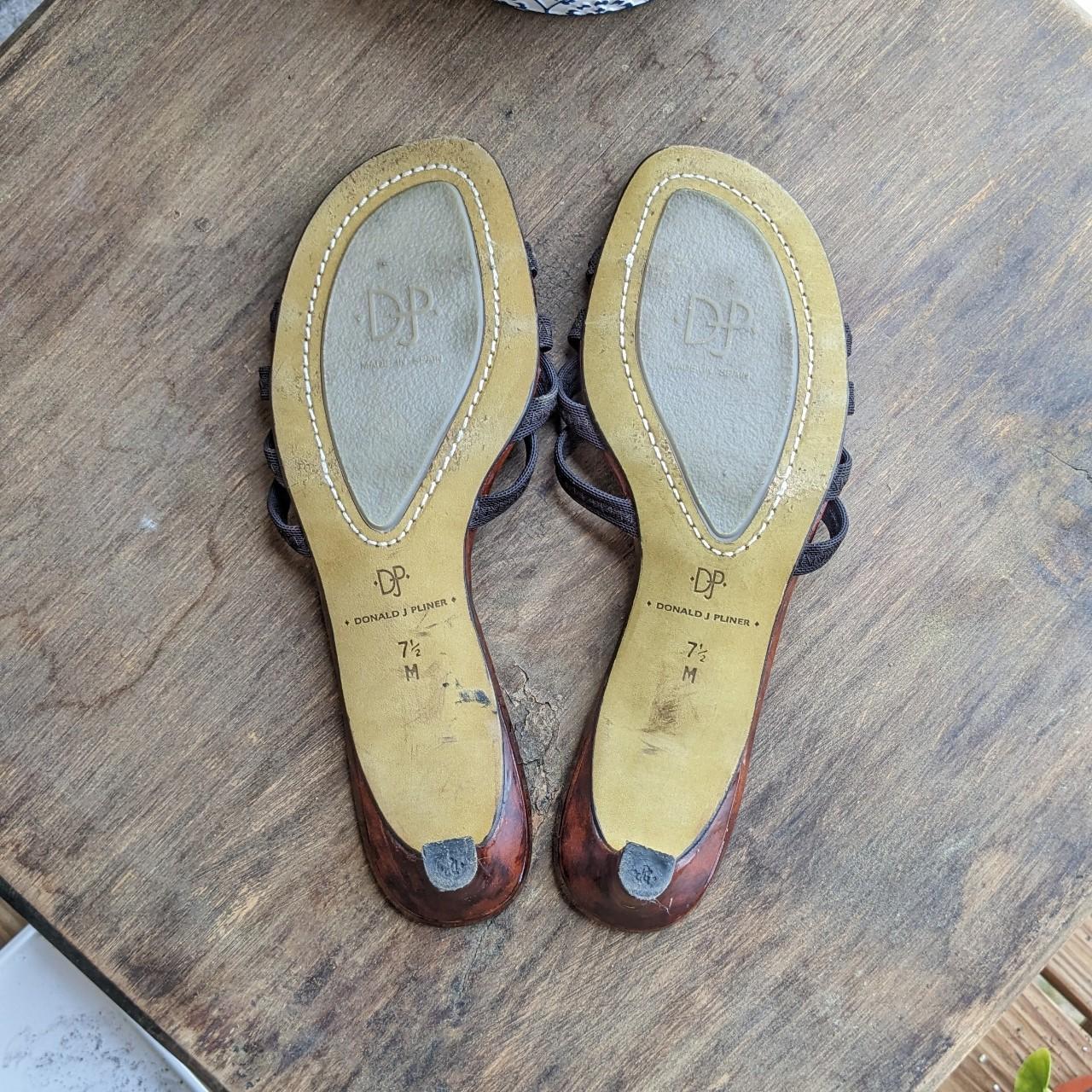 Donald Pliner Women's Black and Brown Sandals (7)