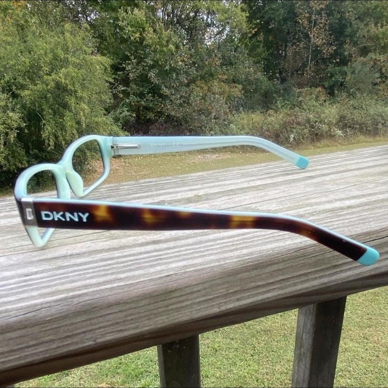 DKNY Women's Brown and Blue Sunglasses (3)