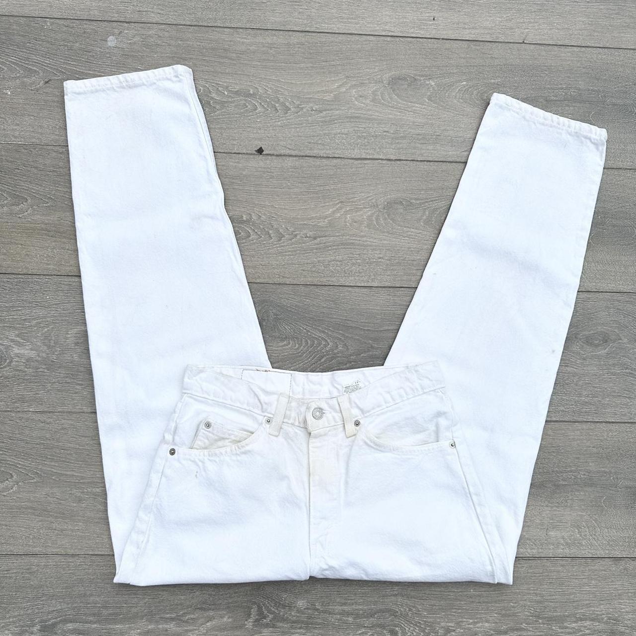 Levi's Men's White Jeans | Depop